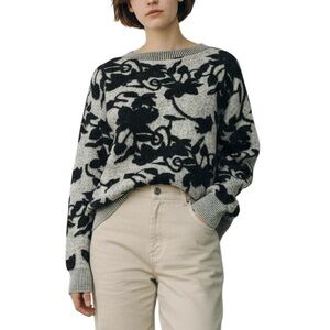 Gemma + Jane Crew Neck Sweater Grey